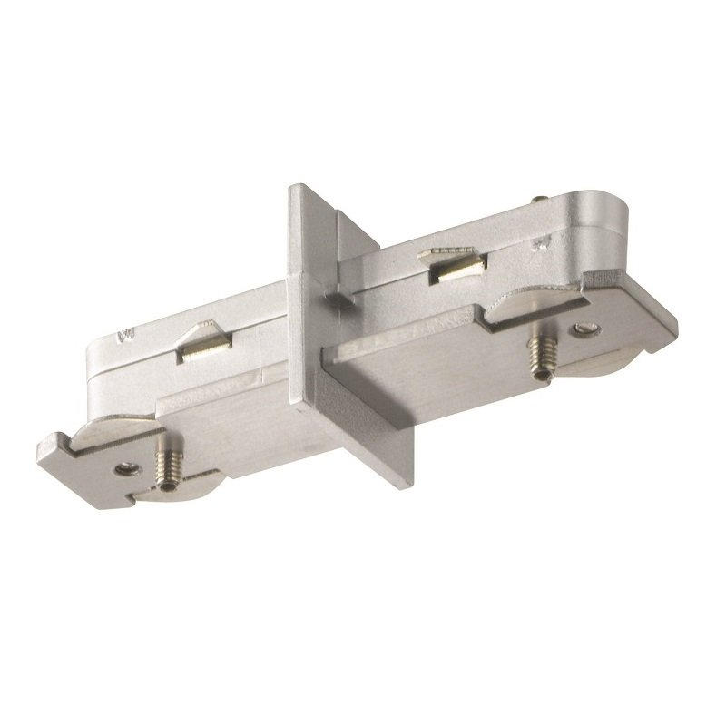 SCHIENENSYSTEM-VERBINDER - Nickelfarben, Basics, Metall (7/2,2cm) - Fischer & Honsel