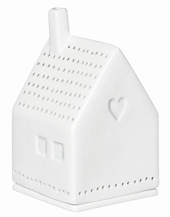 DEKOHAUS - Weiss, Basics, Keramik (7/7/10cm) - Räder