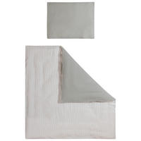 BABYBETTWÄSCHE Musselin Streifen Musselin 80/80 cm  - Grün, Basics, Textil (80/80cm) - Patinio