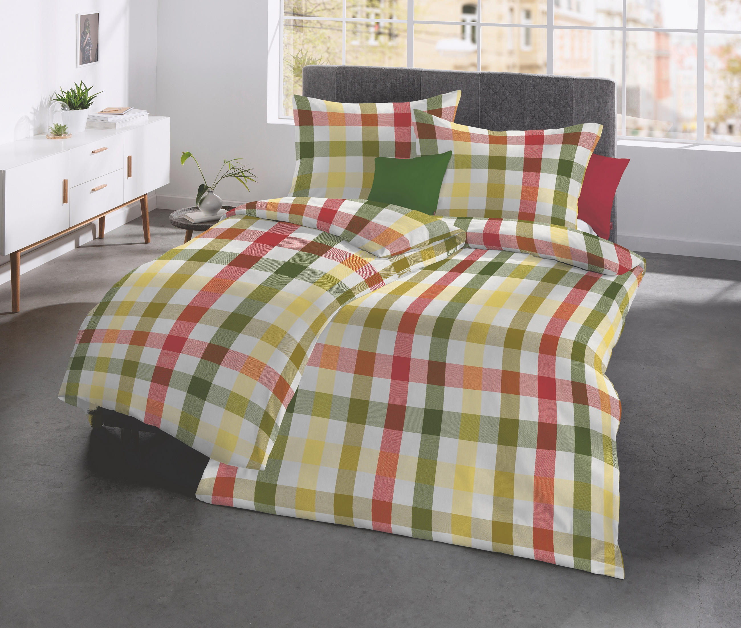 BETTWÄSCHE Lech Flanell 155/200 cm  - Multicolor, Design, Textil (155/200cm) - Fleuresse