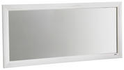 WANDSPIEGEL 130,4/60/2,5 cm  - Weiß, LIFESTYLE, Glas/Holzwerkstoff (130,4/60/2,5cm) - Hom`in