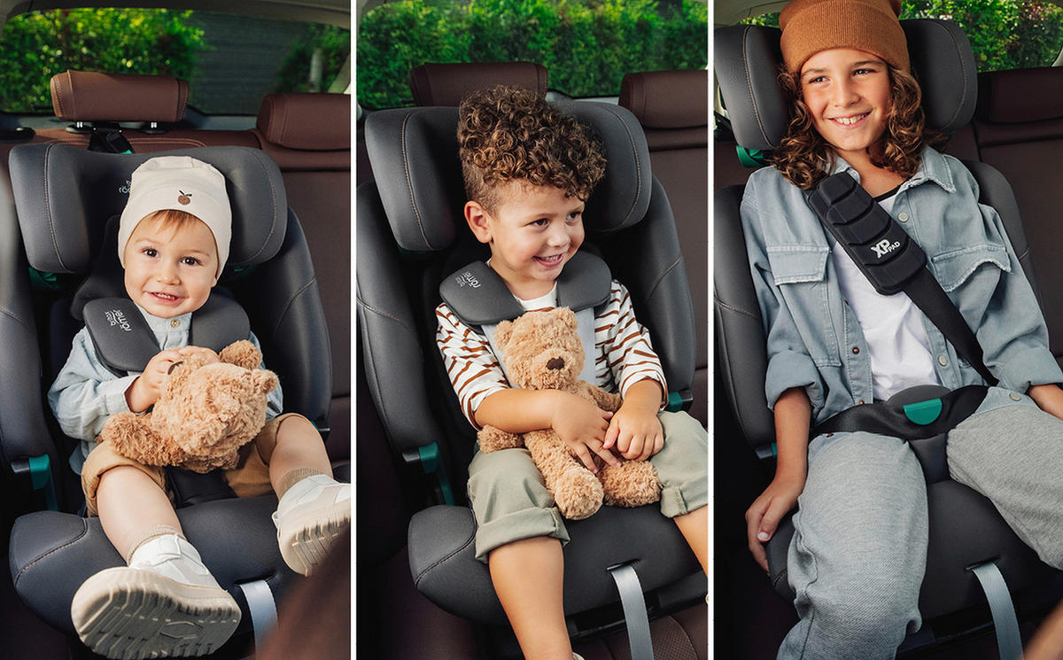 KINDERAUTOSITZ Advansafix Pro  - Hellbraun/Cappuccino, Basics, Kunststoff/Textil (44/60/48cm) - Britax Römer