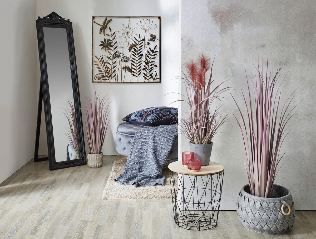 ZIDNA DEKORACIJA        81,6/81,6 cm   - crna, Osnovno, metal (81,6/81,6cm) - Ambia Home