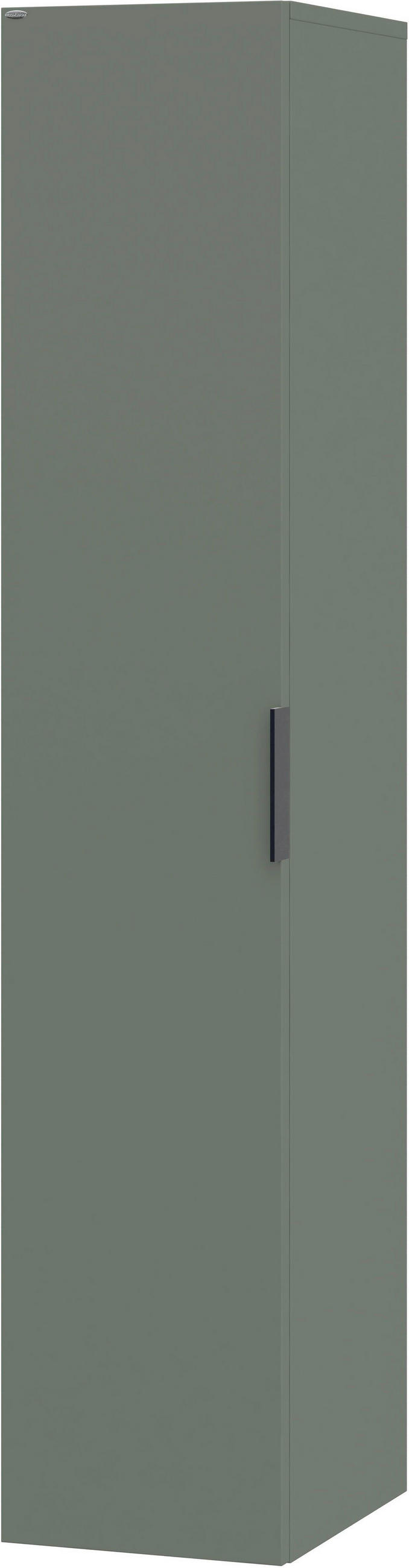 HOCHSCHRANK 31,9/160/35 cm  - Schwarz/Graugrün, LIFESTYLE, Glas/Holzwerkstoff (31,9/160/35cm) - Voglauer