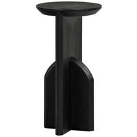 BEISTELLTISCH in Holz 30/30/58 cm  - Schwarz, Design, Holz (30/30/58cm) - Livetastic