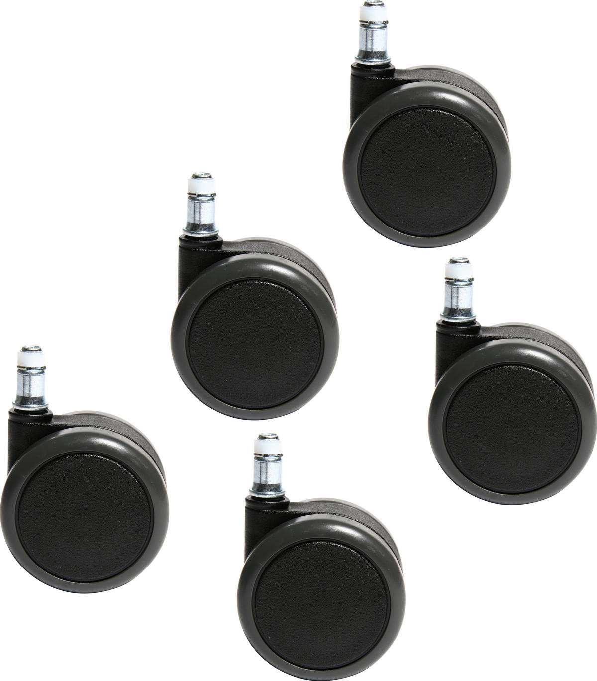 DREHSTUHLROLLE  in  - Schwarz, Basics, Kunststoff (4,5/9,5/6,5cm) - Topstar