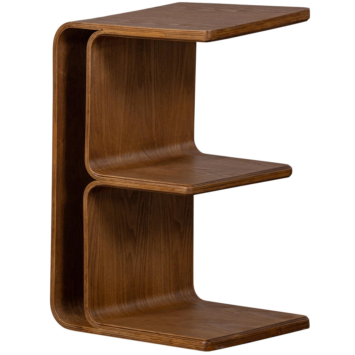 COUCHTISCH Frey Sperrholz 60/32/40 cm rechteckig Walnussfarben  - Walnussfarben, Design, Holzwerkstoff (60/32/40cm) - Livetastic