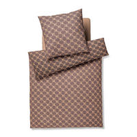 WENDEBETTWÄSCHE Soft Cornflower Flanell 155/220 cm  - Braun, Design, Textil (155/220cm) - Joop!