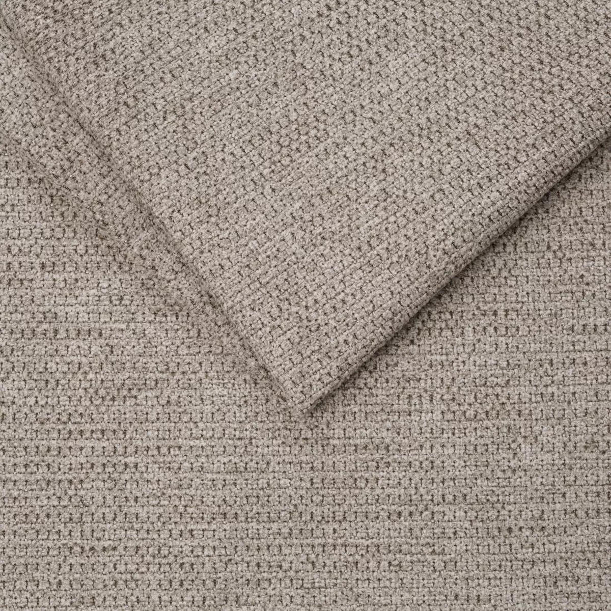 SCHLAFSOFA Webstoff Graubraun  - Graubraun/Schwarz, Design, Textil/Metall (197/84/92,5cm) - home24