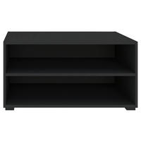 REGÁL, antracitová, 91/45/40 cm - čierna/antracitová, Konventionell, kompozitné drevo/plast (91/45/40cm) - Hom`in