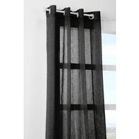 GOTOVA ZAVESA crna - crna, Osnovno, tekstil (140/260cm)