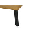 ECKSOFA in Chenille Currygelb  205/280 cm  - Currygelb/Schwarz, Design, Textil/Metall (205/280cm) - Xora