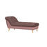 LIEGE in Textil Rosa - Naturfarben/Rosa, Design, Holz/Textil (79/78/170cm) - Carryhome LIEGE in Textil Rosa - Naturfarben/Rosa, Design, Holz/Textil (79/78/170cm) - Carryhome
