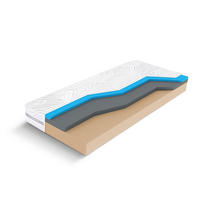 Saltea 200/160 cm  - alb, Modern, textil (200/160cm) - Materasso