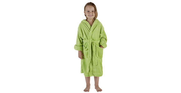 KINDERBADEMANTEL 116 - Grün, Basics, Textil (116null) - Esposa