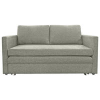 BÄDDSOFFA i greige  - greige/svart, Klassisk, textil/plast (160/85/91cm) - Best Price