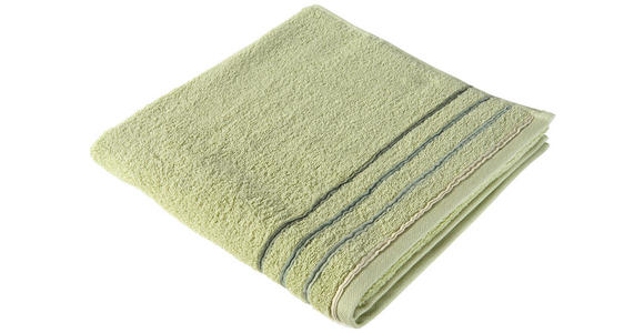 DUSCHTUCH 70/140 cm ELLA  - Grün, KONVENTIONELL, Textil (70/140cm) - Esposa