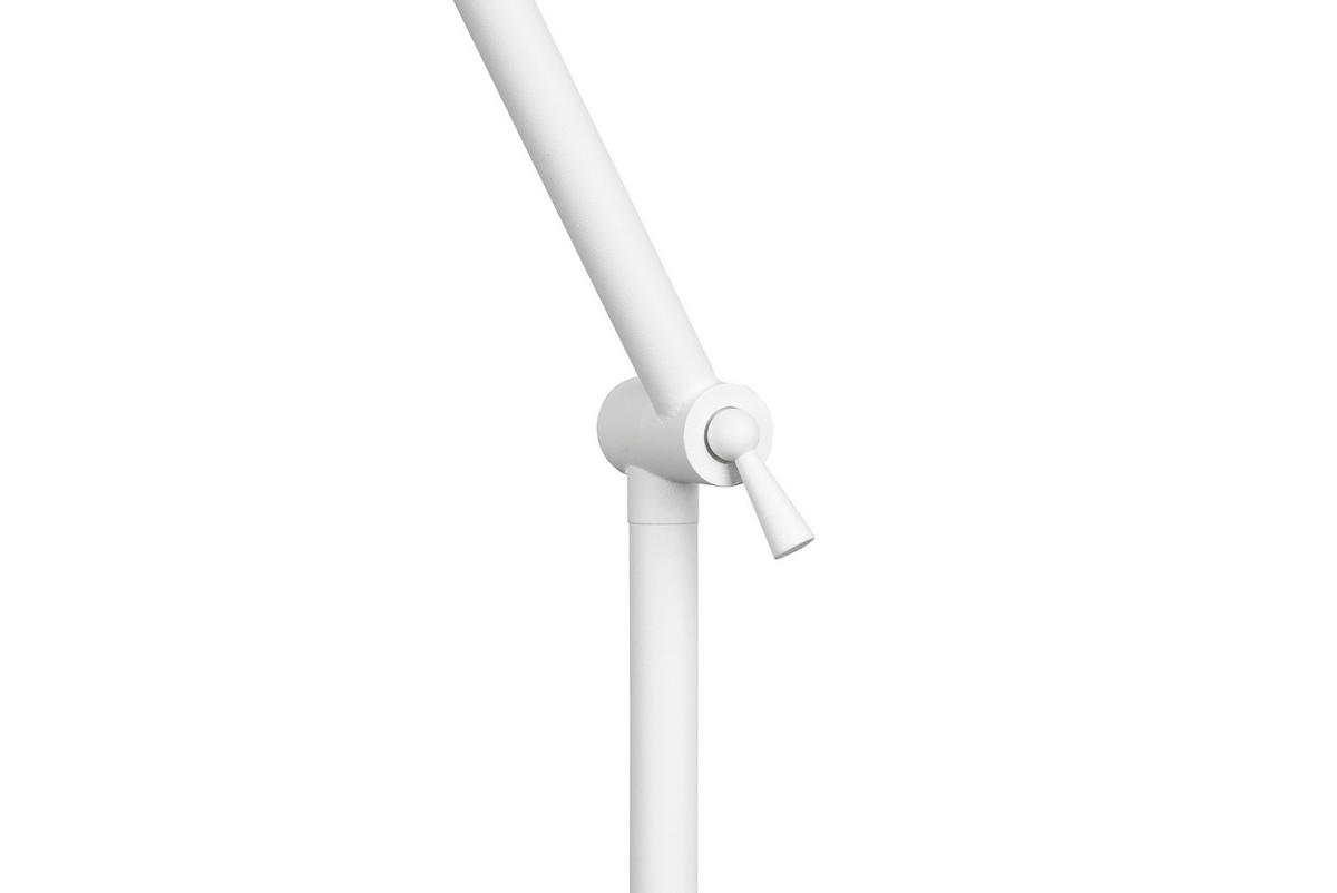 STEHLEUCHTE  48,8/25/150 cm   - Weiß, KONVENTIONELL, Metall (48,8/25/150cm)