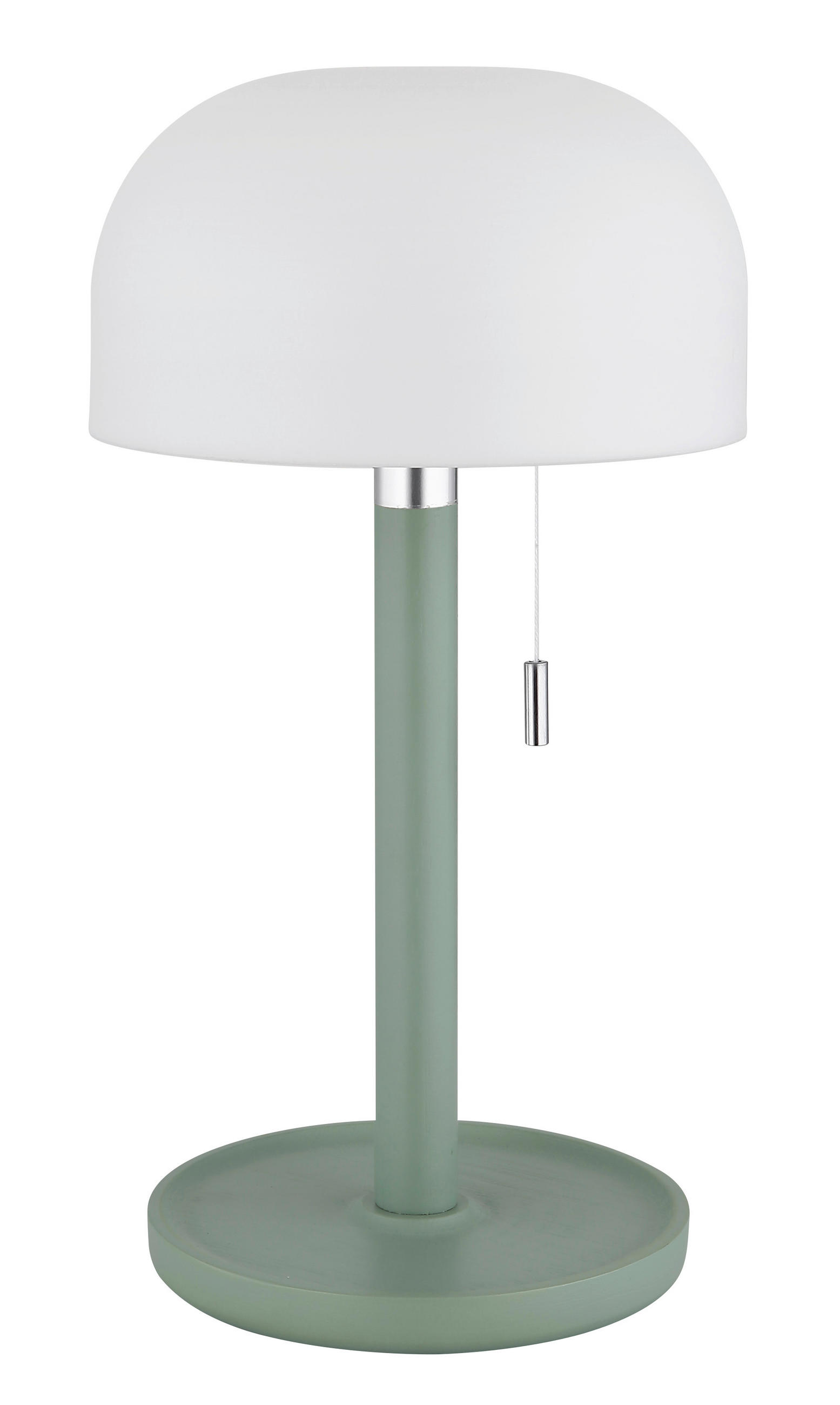 NAMIZNA SVETILKA ZA POLNJENJE  NORMAN      15/28 cm       - zelena/bela, Trend, umetna masa/les (15/28cm) - Globo