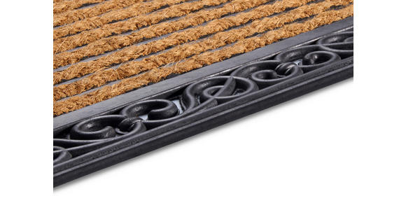 KOKOSMATTE 45/75 cm Mix Mats  - Hellbraun/Schwarz, Basics, Naturmaterialien/Kunststoff (45/75cm) - Esposa