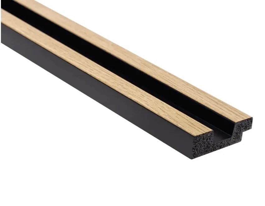 ZAVRŠNI PROFIL LIJEVI  smeđa  - smeđa, Basics, plastika (270/1.2/3.6cm)