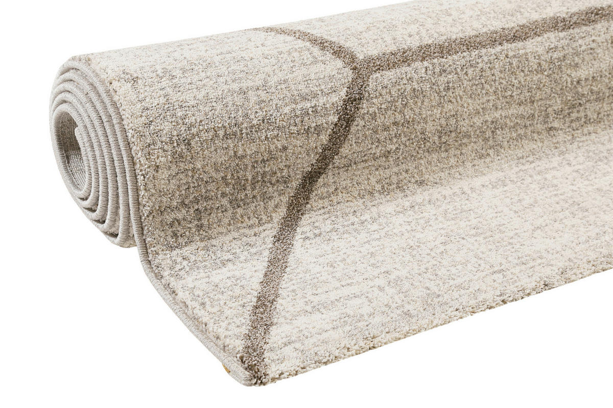 WEBTEPPICH 200/290 cm Bossa Lounge Taupe, Beige  - Taupe/Beige, Design, Textil (200/290cm) - WECON HOME