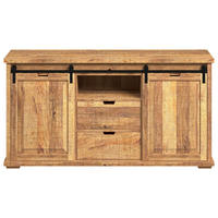 SIDEBOARD INDIGO 158/83/45 cm 2 Schublade(n)  - Honig, Konventionell, Holz/Metall (158/83/45cm) - MID.YOU
