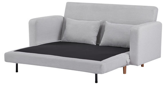 SCHLAFSOFA Cord Beige - Beige/Naturfarben, Design, Holz/Textil (167/81/90cm) - Carryhome