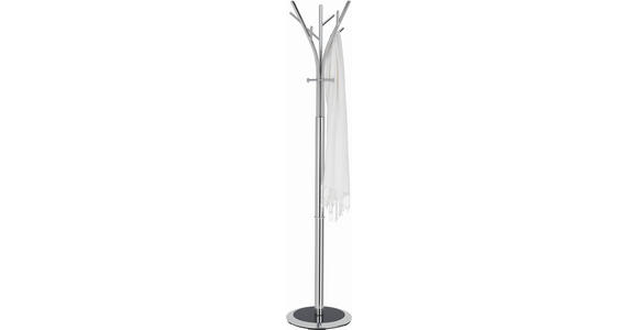 KLEIDERSTÄNDER in Chromfarben 36/173/36 cm - Chromfarben, Design, Metall (36/173/36cm) - Xora
