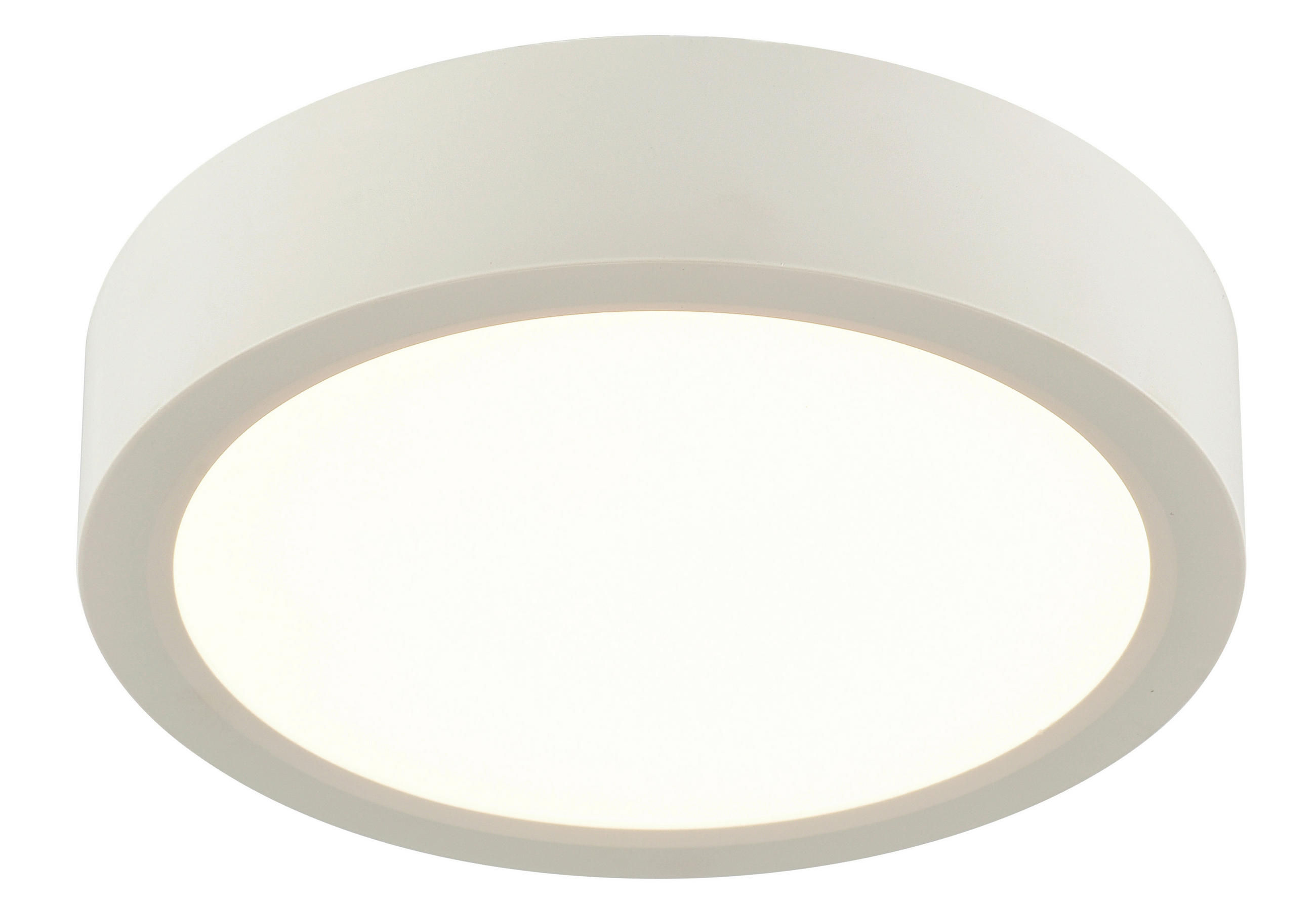LED PLAFONJERA - bela, Konvencionalno, plastika (17/3,6cm) - Boxxx