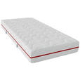 KOMFORTSCHAUMMATRATZE 100/220 cm Höhe ca. 19 cm  - Weiß, Basics, Textil (100/220cm) - Sleeptex