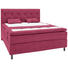 BOXSPRINGBETT 140/200 cm in Rot - Rot/Grau, KONVENTIONELL, Holz/Textil (140/200cm) - Elegando BOXSPRINGBETT 140/200 cm in Rot - Rot/Grau, KONVENTIONELL, Holz/Textil (140/200cm) - Elegando