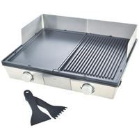 TISCHGRILL  - Silberfarben, Basics, Metall (19/50/41cm)