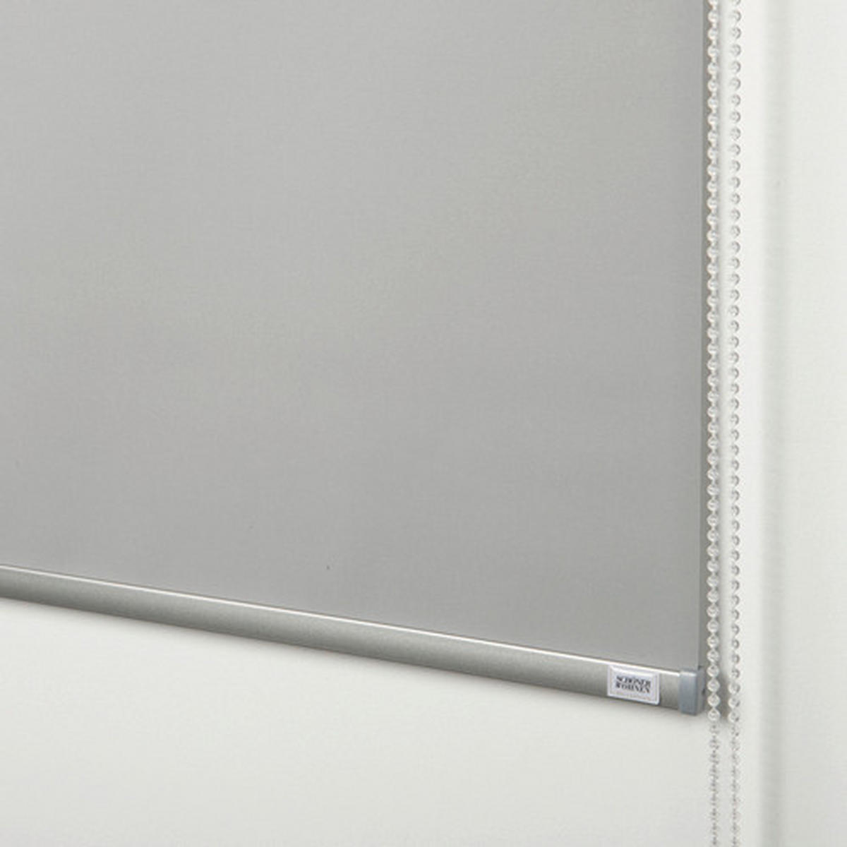 MÖRKLÄGGANDE RULLGARDIN 75/150 cm  - ljusgrå, Basics, textil (75/150cm) - Schöner Wohnen