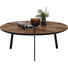 COUCHTISCH in Metall, Holzwerkstoff 86/35 cm - Schwarz/Braun, Design, Holzwerkstoff/Metall (86/35cm) - Carryhome COUCHTISCH in Metall, Holzwerkstoff 86/35 cm - Schwarz/Braun, Design, Holzwerkstoff/Metall (86/35cm) - Carryhome