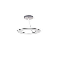 LED-DECKENLEUCHTE 30/20 cm   - Alufarben/Weiß, Design, Metall (30/20cm) - BOPP