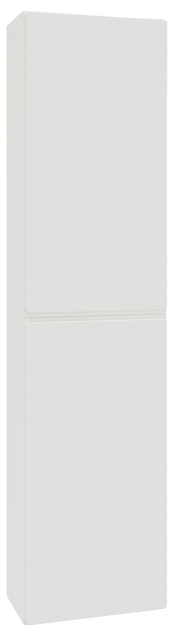 HOCHSCHRANK 35/150/33 cm  - Weiß, MODERN, Glas/Holzwerkstoff (35/150/33cm) - Welnova