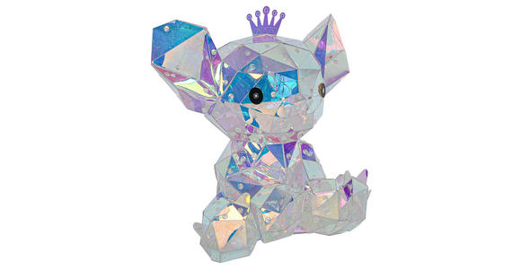 TISCHLEUCHTE - Transparent/Perlmutt, Trend, Kunststoff (21/27/30cm) - Novel