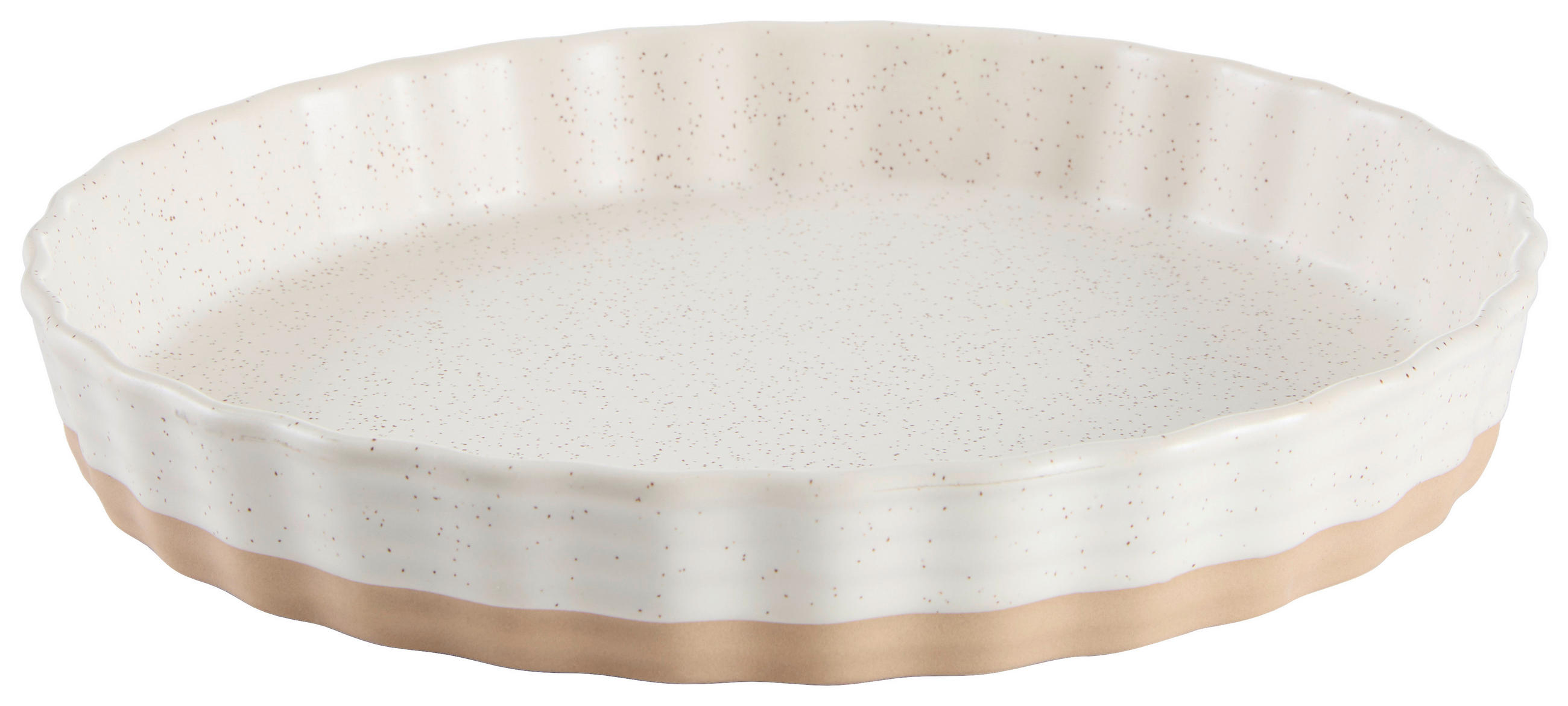 AUFLAUFFORM Keramik Steinzeug  - Beige/Braun, Natur, Keramik (27,8/4cm) - Homeware Profession.