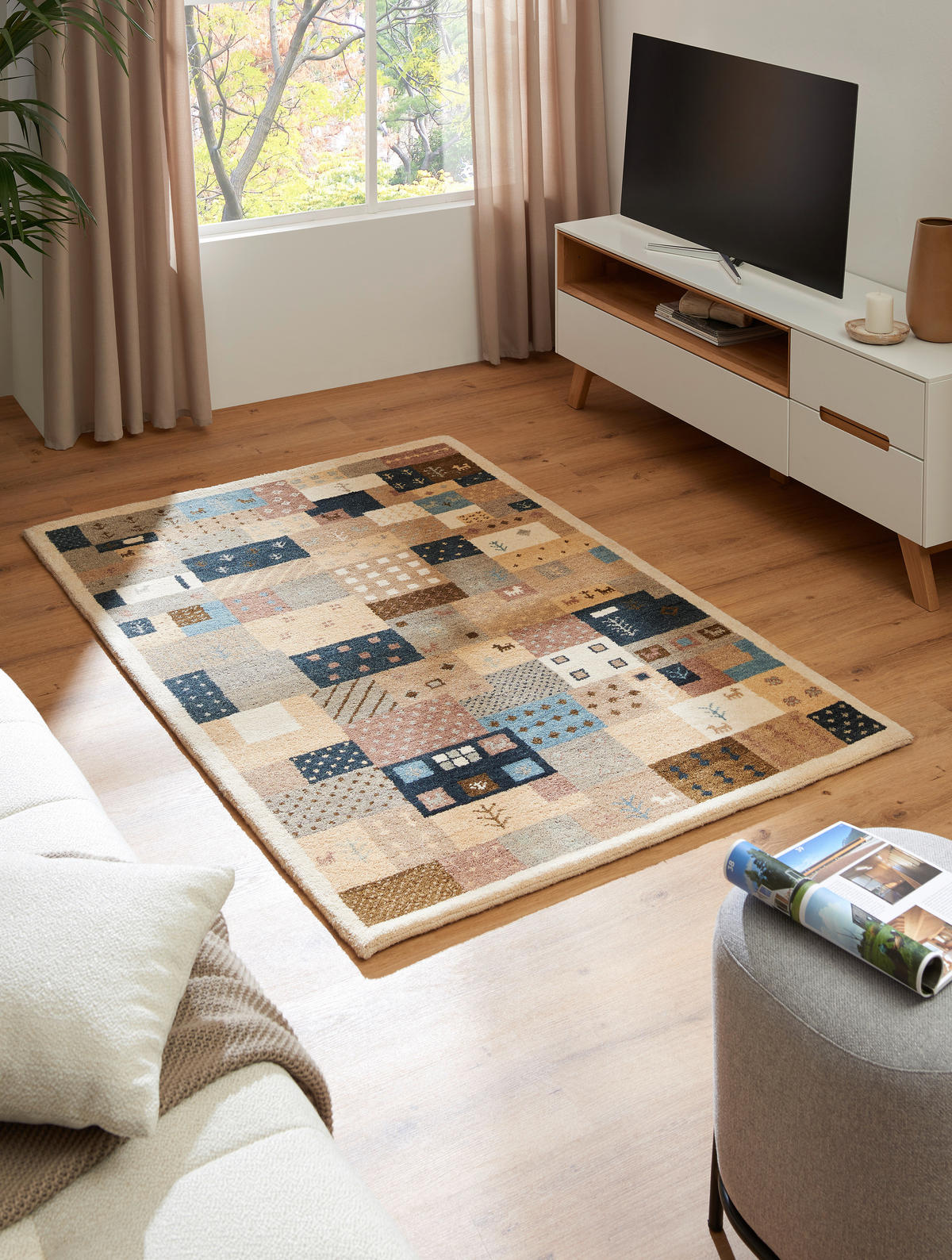 COVOR ORIENTAL  Revolution  - bej, Lifestyle, textil (120/180cm) - Cazaris