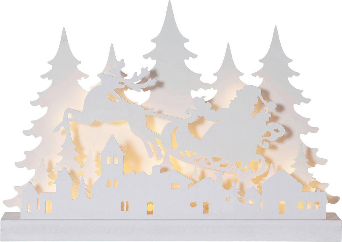 LED-DEKOLEUCHTE  - Weiß, Basics, Holz (42/8/30cm) - Eglo
