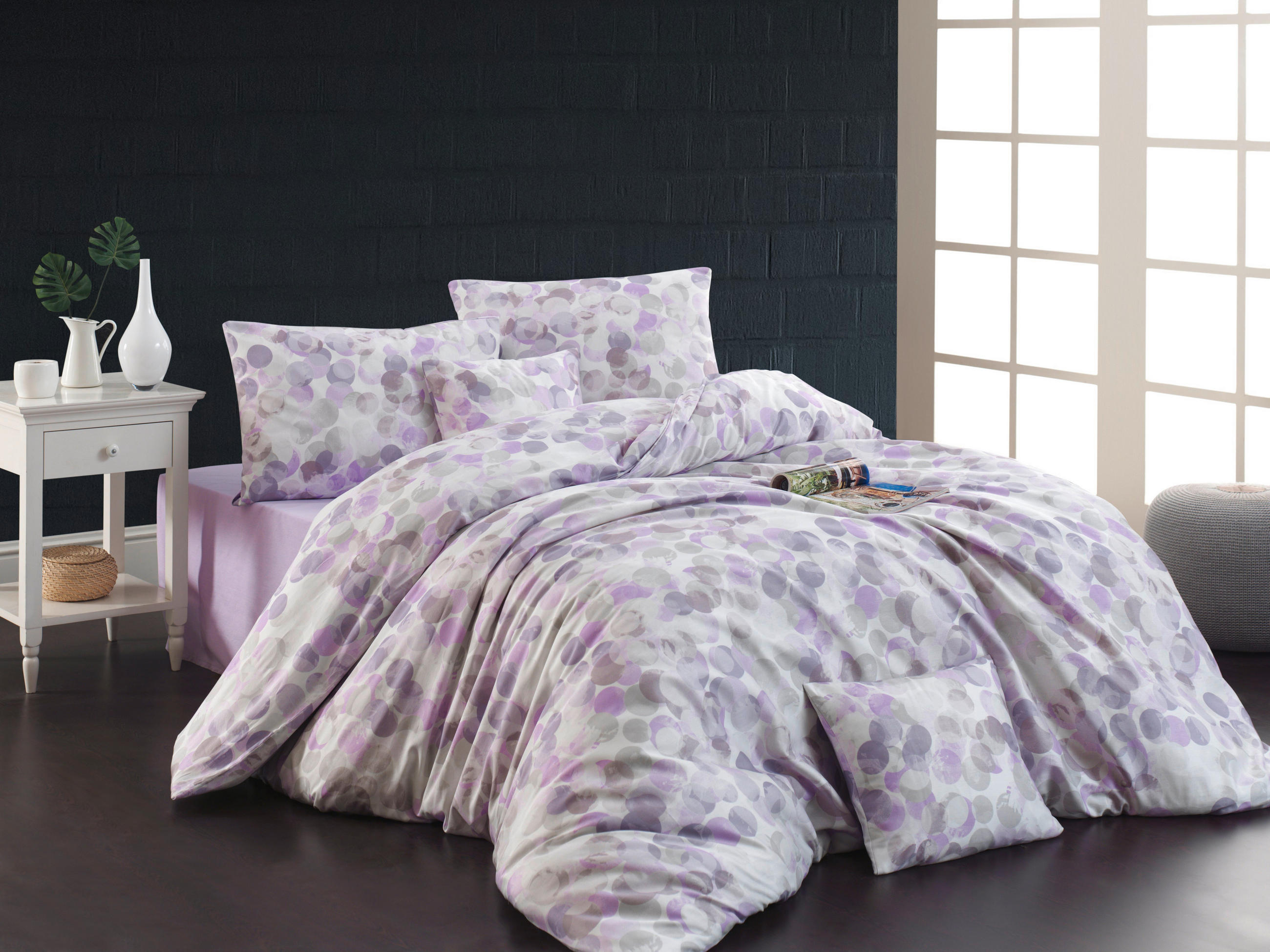 BETTWÄSCHESET Marisa Satin 160/210 cm  50 cm/70 cm  - Multicolor, Trend, Textil (160/210cm) - Ambiente