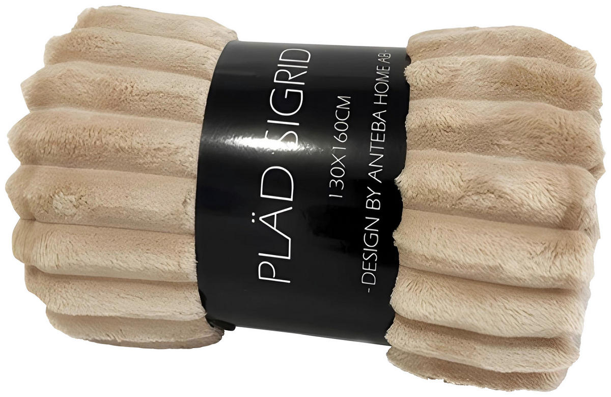 FILT 130/160 cm  - beige, Design, textil (130/160cm)