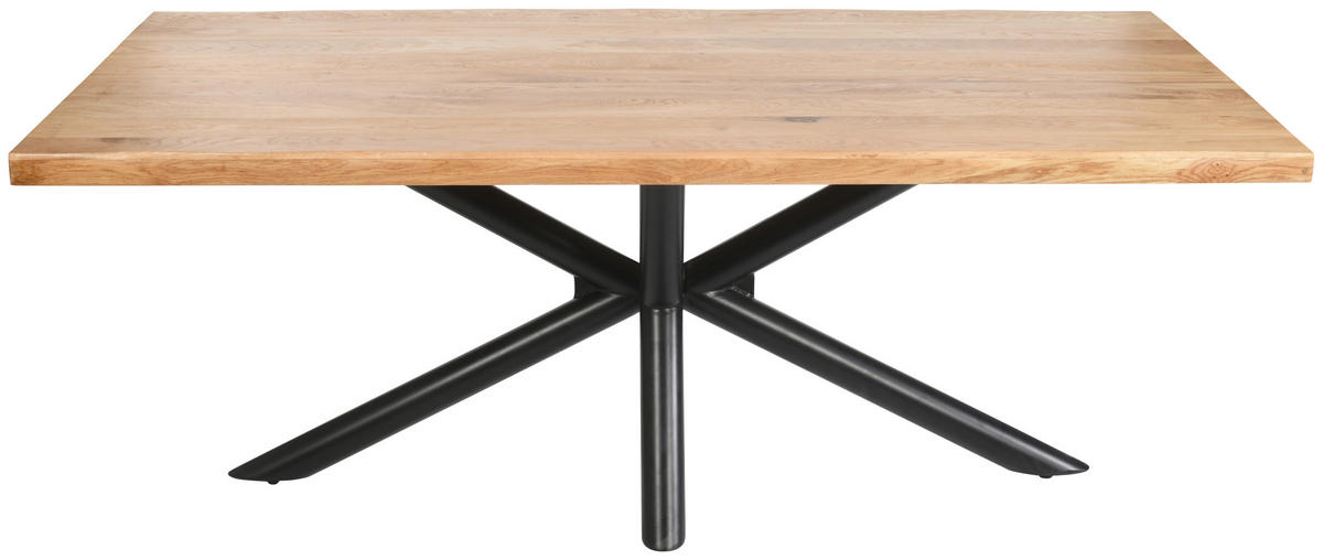 TISCHPLATTE Eiche Eichefarben  - Eichefarben, Design, Holz (180/90/5cm) - Landscape