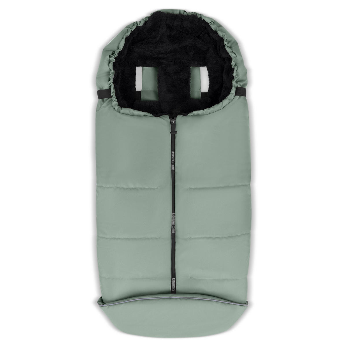 FUßSACK Winterfußsack  - Pastellgrün, Basics, Textil (98/47/8cm) - ABC Design
