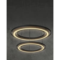 LED-HÄNGELEUCHTE 56/150 cm    - Schwarz/Naturfarben, Basics, Holz/Metall (56/150cm) - Globo