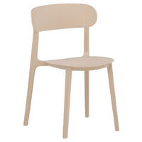 STUHL-SET 2 Stück  in  - Beige, Design, Holz/Kunststoff (50/78,5/52cm) - Livetastic