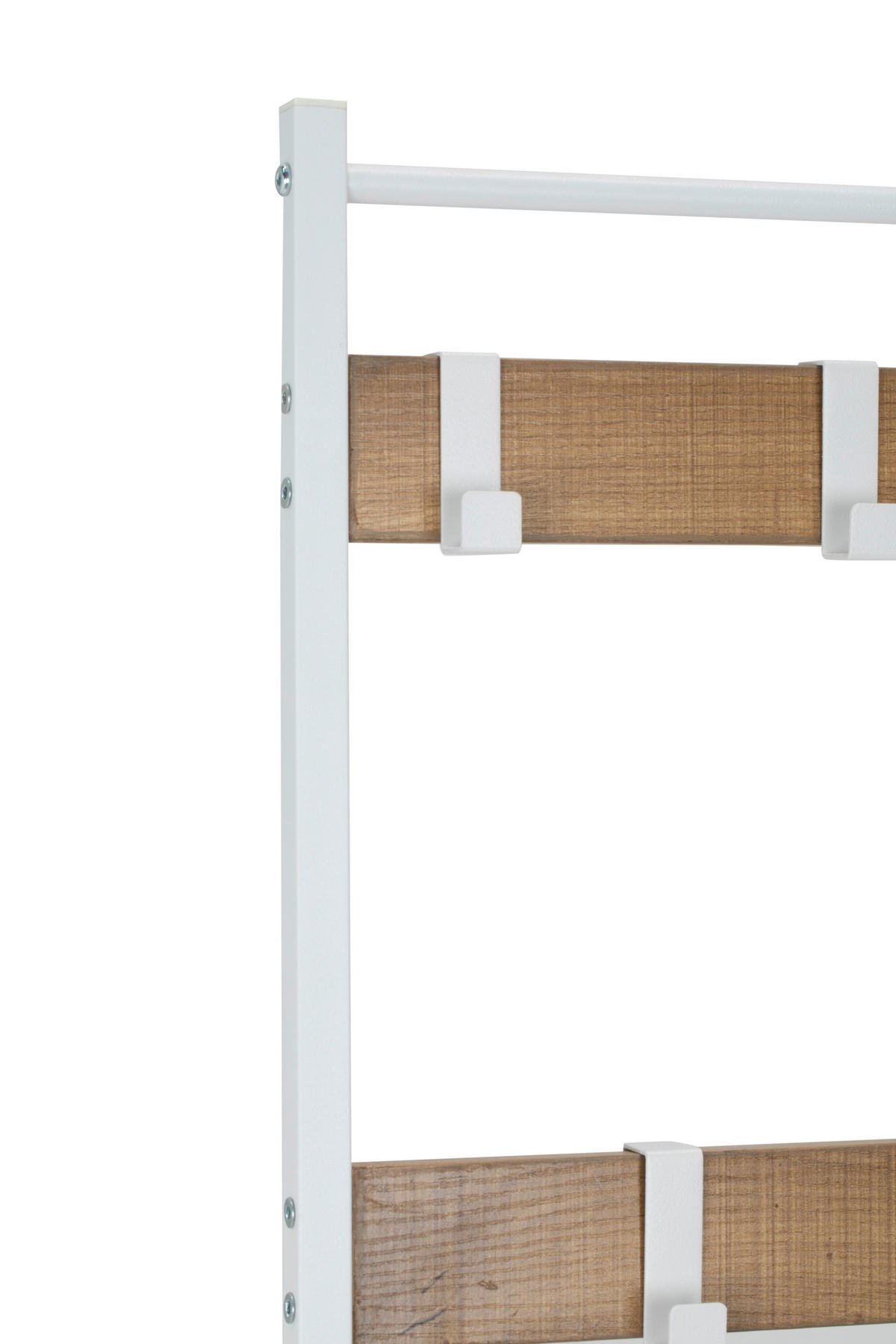 GARDEROBE  in 70/175/32.5 cm  - Naturfarben/Weiß, MODERN, Holzwerkstoff/Metall (70/175/32.5cm) - PBJ