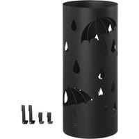 SCHIRMSTÄNDER Metall Schwarz  - Schwarz, Basics, Metall (17/41/17cm)