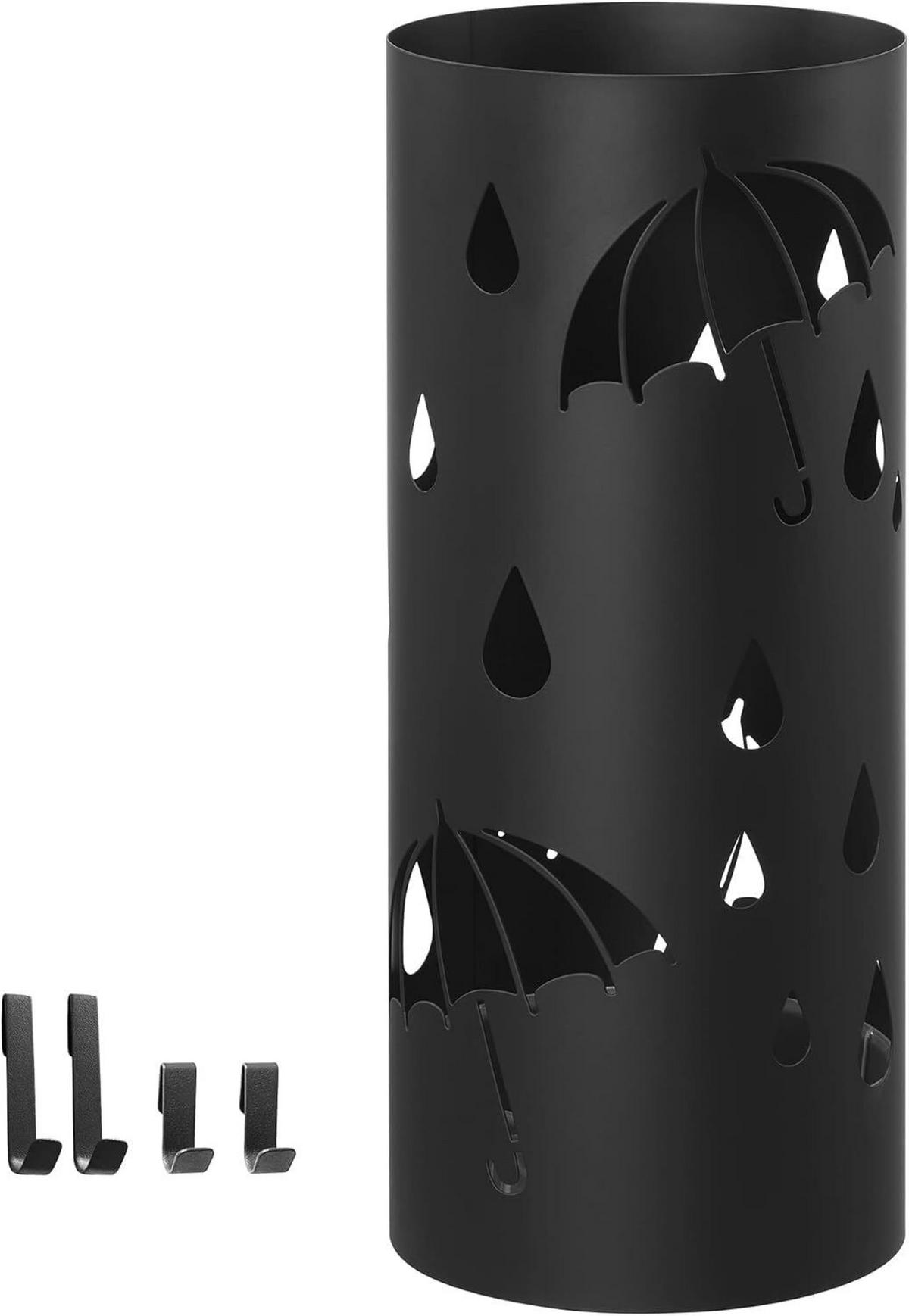 SCHIRMSTÄNDER Metall Schwarz  - Schwarz, Basics, Metall (17/41/17cm)